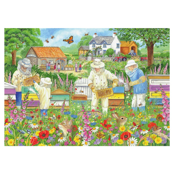 Falcon Deluxe The Beekeepers Jigsaw Puzzle (1000 Pieces)