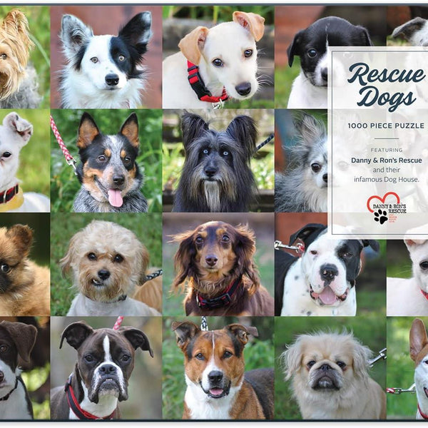 Galison Rescue Dogs Jigsaw Puzzle (1000 Pieces)