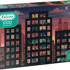 Falcon Contemporary Life in Lockdown Jigsaw Puzzle (1000 Pieces)