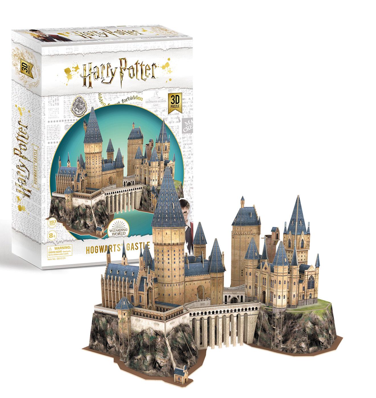 Harry Potter Hogwarts Castle 3D Model Jigsaw Puzzle (181 Pieces)