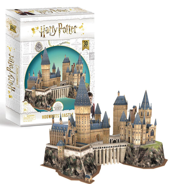 Harry Potter Hogwarts Castle 3D Model Jigsaw Puzzle (181 Pieces)