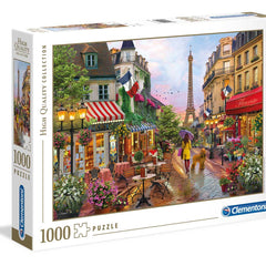 Clementoni Flowers in Paris High Quality Jigsaw Puzzle (1000 Pieces)