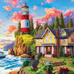 Educa Lighthouse and Cottage Iigsaw Puzzle (3000 Pieces)