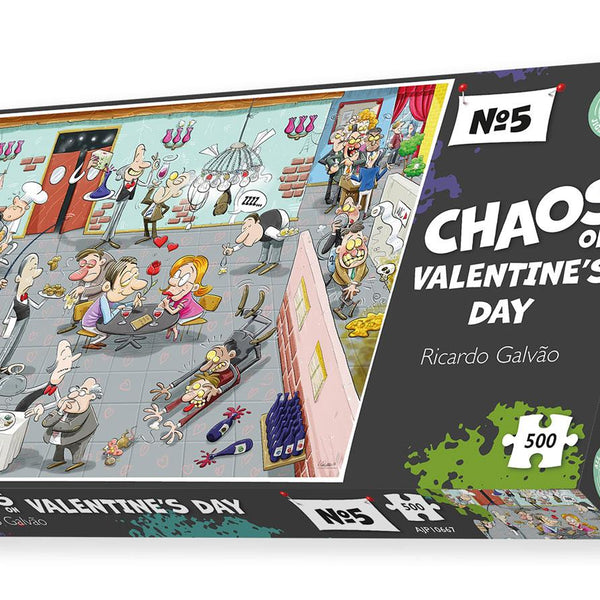 Chaos on Valentine's Day Jigsaw Puzzle - Chaos no.5 (1000 Pieces)