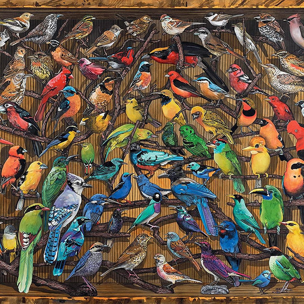 Ravensburger Rainbow of Birds Jigsaw Puzzle (1000 Pieces)