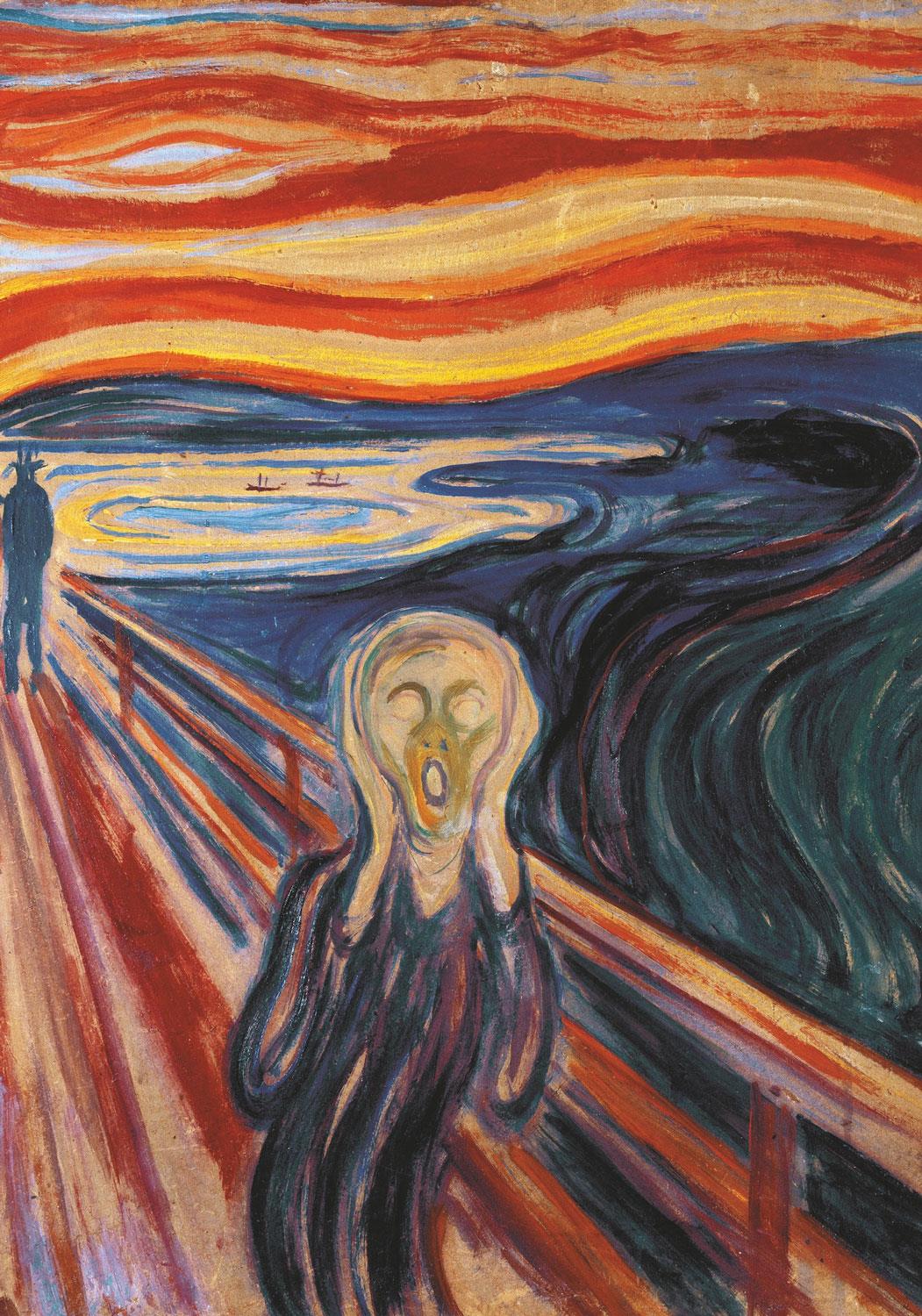 Piatnik Munch The Scream Jigsaw Puzzle (1000 Pieces)