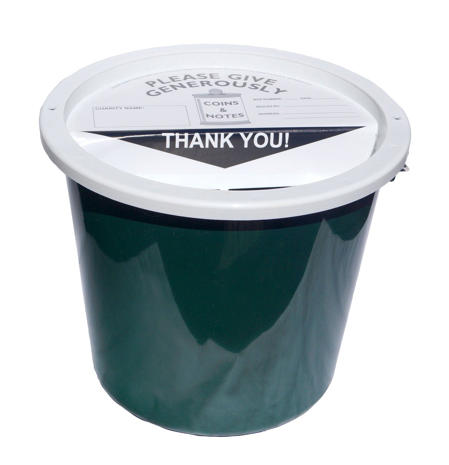 Sample Collection Buckets Charity Money Collection Bucket with Lid - 5.7 Litres – PDK
