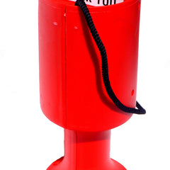 Round Handheld Charity Collection Box