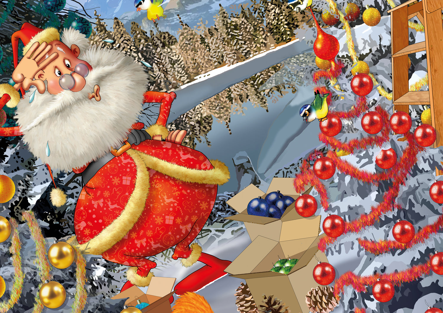 Piatnik Ruyer Christmas Tree Decorations Jigsaw Puzzle (1000 Pieces)
