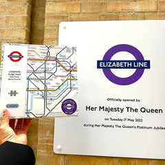 Gibsons London Tube Underground Map Jigsaw Puzzle (1000 pieces)