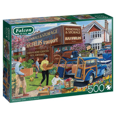 Falcon Deluxe Moving Day Jigsaw Puzzle (500 Pieces)