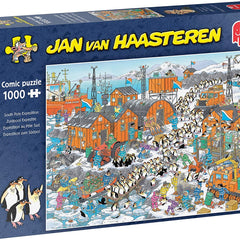 Jan Van Haasteren South Pole Expedition Jigsaw Puzzle (1000 Pieces)