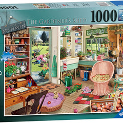 Ravensburger My Haven No 8 The Gardener's Shed Jigsaw Puzzle (1000 Pieces)