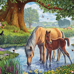 Eurographics The Fell Ponies Jigsaw Puzzle (1000 Pieces)