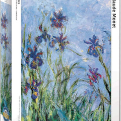 Eurographics Irises, Claude Monet Jigsaw Puzzle (1000 Pieces)