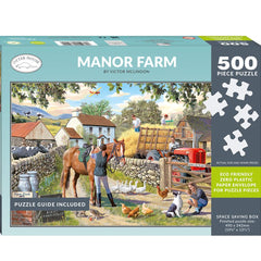 Otter House Manor Farm Jigsaw Puzzle (500 Pieces)