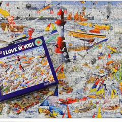 I Love Boats, Mike Jupp Jigsaw Puzzle (1000 Pieces)