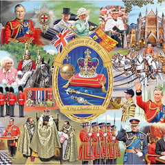 Gibsons Coronation of a King - King Charles III Jigsaw Puzzle (1000 Pieces)