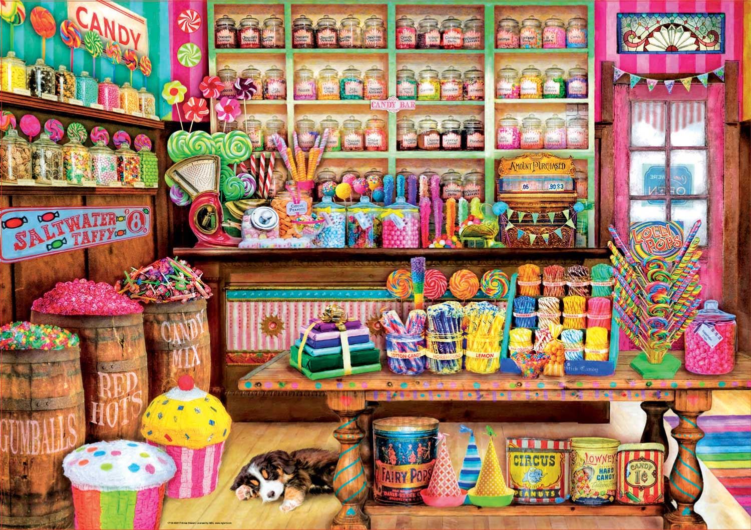Educa Candy Shop Jigsaw Puzzle (1000 Pieces)