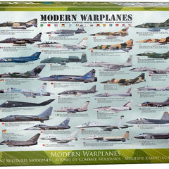 Eurographics Modern Warplanes Jigsaw Puzzle (1000 Pieces)