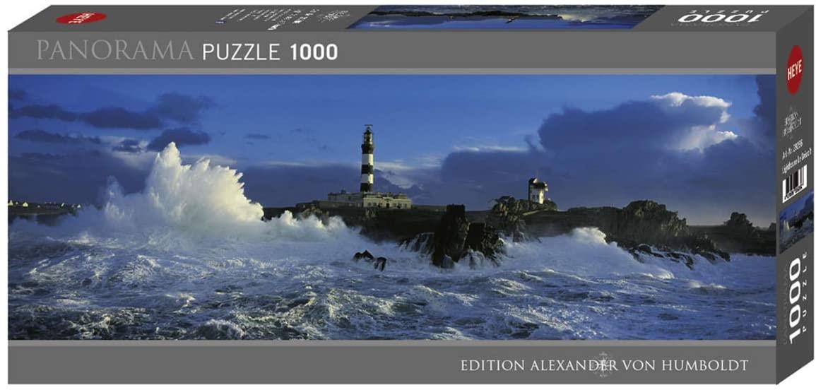 Heye Humboldt Lighthouse Creac'h Panorama Jigsaw Puzzle (1000 Pieces)