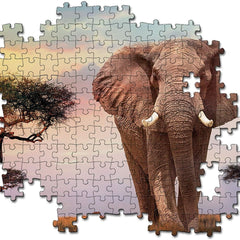 Clementoni African Sunset High Quality Jigsaw Puzzle (500 Pieces)