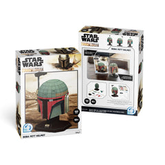 Star Wars: The Mandalorian - Boba Fett's Helmet 3D Model Puzzle