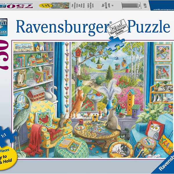 Ravensburger The Bird Watchers Jigsaw Puzzle (750 XL Extra Large Pieces)
