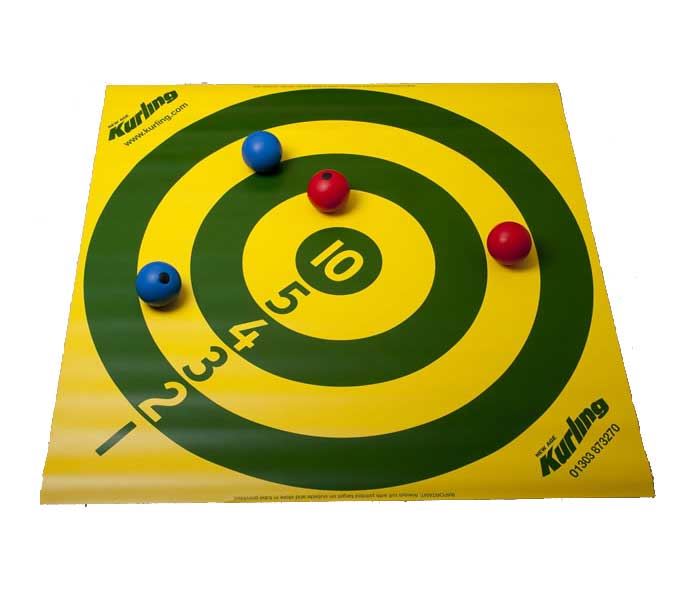 Number Target for New Age Kurling, Bowls and Boccia