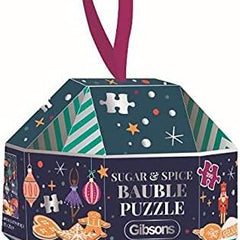 Gibsons Sugar & Spice Christmas Bauble Jigsaw Puzzle (200 Pieces)