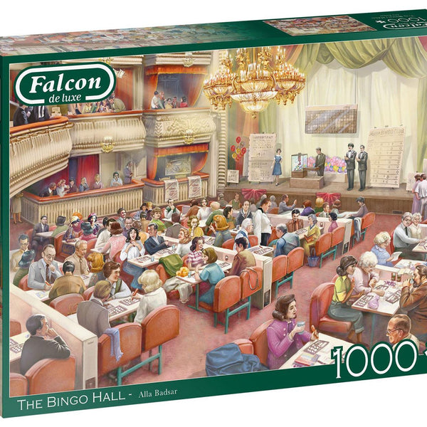 Falcon Deluxe Bingo Hall Jigsaw Puzzle (1000 Pieces)