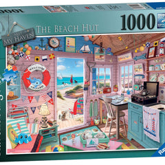 Ravensburger My Haven No 7, The Beach Hut Jigsaw Puzzle (1000 Pieces)