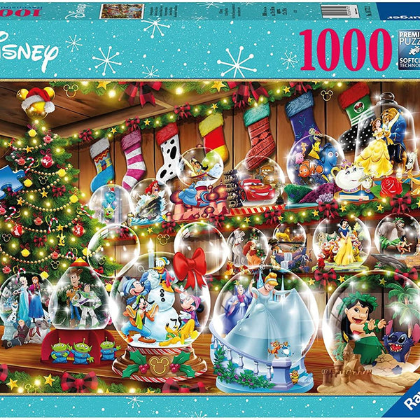 Ravensburger Disney Christmas Snowglobe Paradise Jigsaw Puzzle (1000 Pieces)