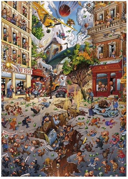 Heye Triangular Apocalypse, Loup Jigsaw Puzzle (2000 Pieces)