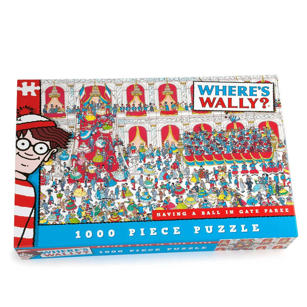 Where's Wally? Having A Ball In Gaye Paree Jigsaw Puzzle (1000 Pieces)