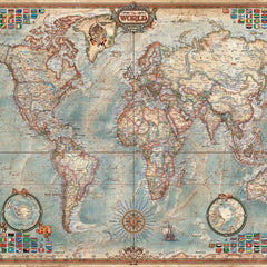 Educa Political Map Of The World Jigsaw Puzzle (1500 Pieces)
