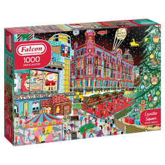 Falcon Contemporary Christmas at Leicester Square Jigsaw Puzzle (1000 Pieces)