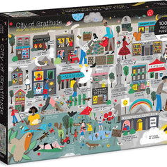 Galison City of Gratitude Jigsaw Puzzle (1000 Pieces)