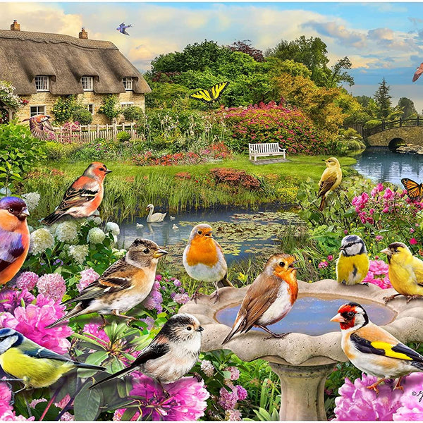 Gibsons Birdsong by the Stream Jigsaw Puzzle (1000 Pieces)