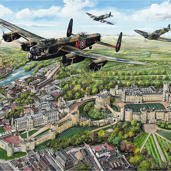 Gibsons Wings Over Windsor  Jigsaw Puzzle (1000 Pieces)