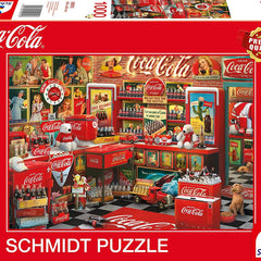 Schmidt  Coca Cola Nostalgic Store Visit Jigsaw Puzzle (1000 Pieces)