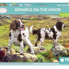 Otter House Spaniels On The Moor Jigsaw Puzzle (1000 Pieces)