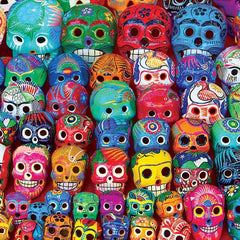 Eurographics Traditional Mexican Skulls Jigsaw Puzzle (1000 Pieces)