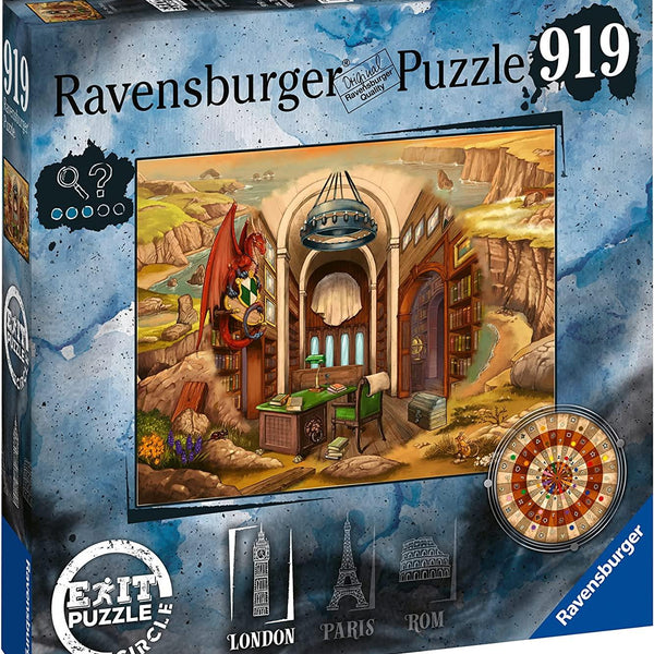 Ravensburger Exit the Circle - London Circular Jigsaw Puzzle (919 Pieces)