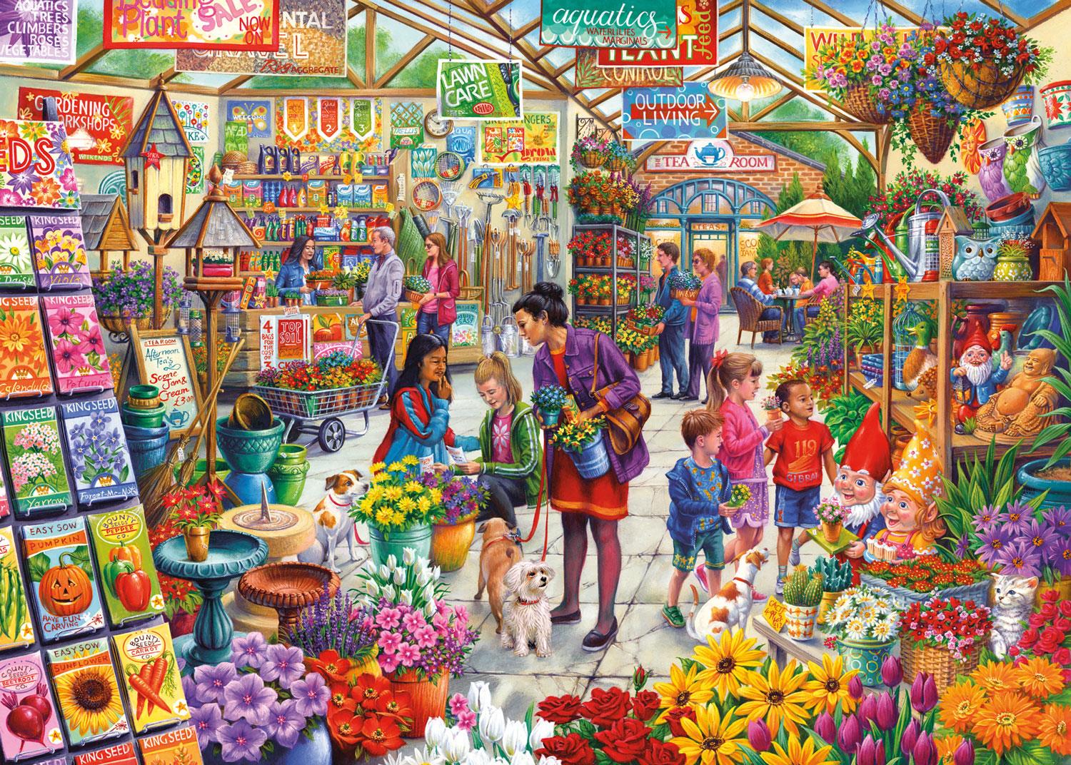 Gibsons Gardener's Delight Jigsaw Puzzle  (500 XL Pieces)
