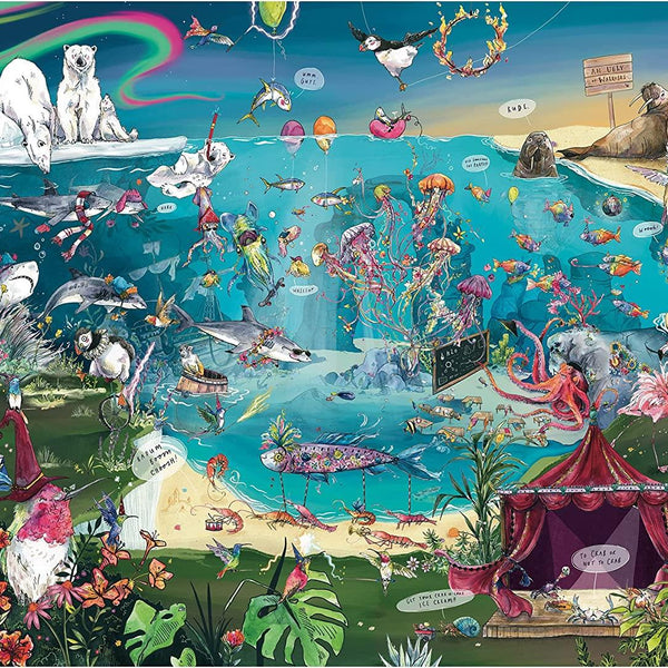 Gibsons A Collective of Creatures Jigsaw Puzzle (1000 Pieces)