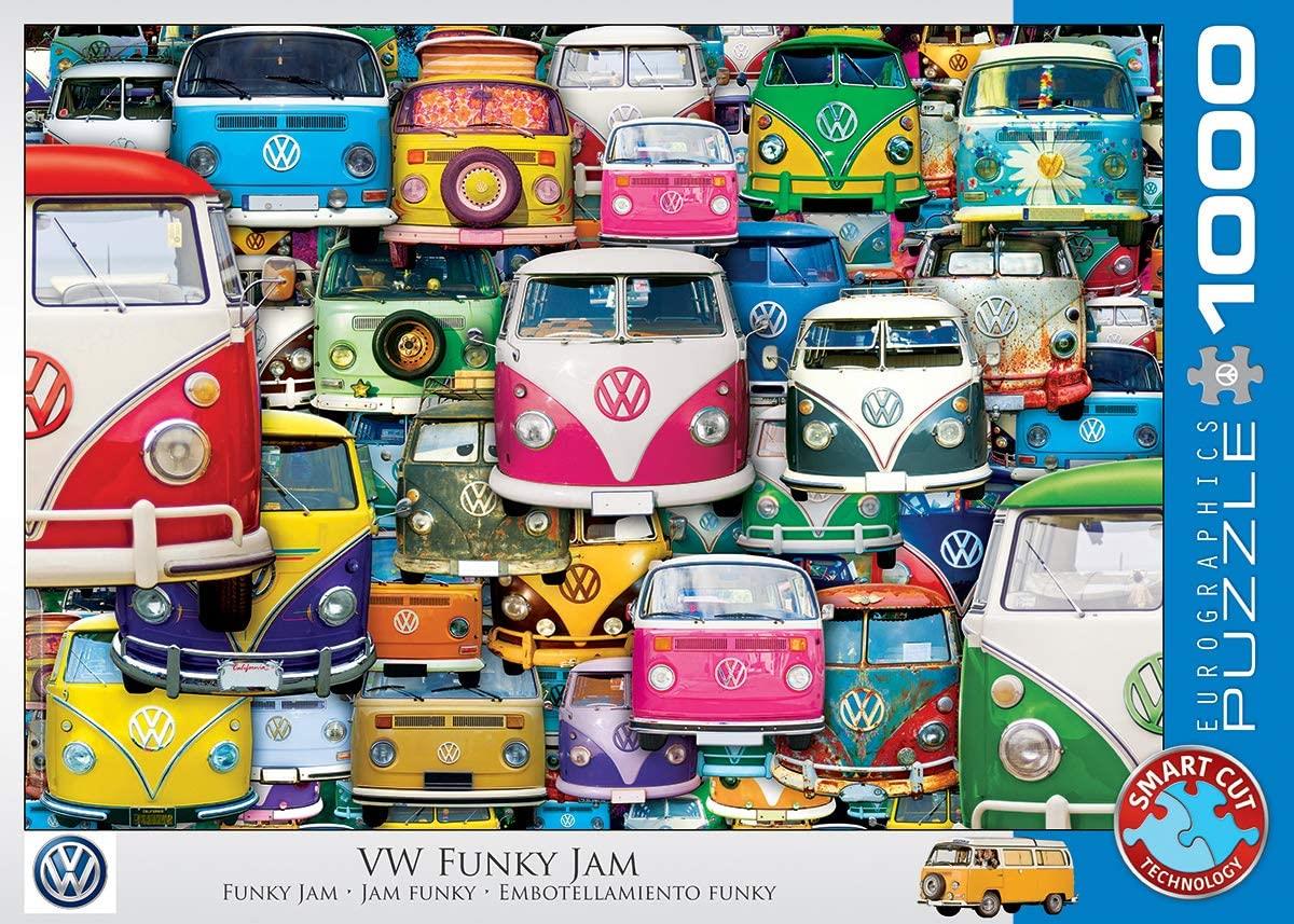 Eurographics VW Funky Jam Jigsaw Puzzle (1000 Pieces)