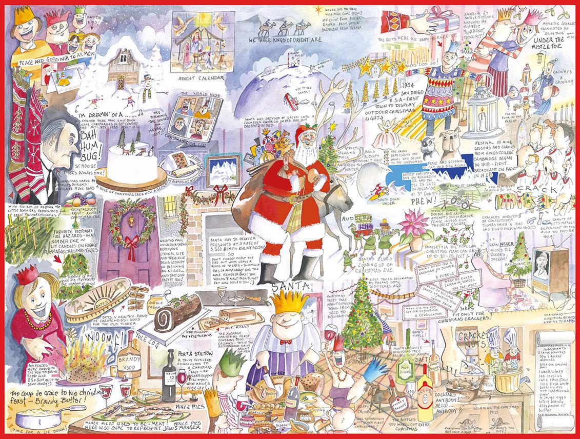 Christmas - Tim Bulmer Jigsaw Puzzle (1000 Pieces)