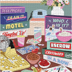 Galison Game Night Jigsaw Puzzle (1000 Pieces)