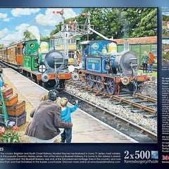 Ravensburger Railway Heritage No 2 Jigsaw Puzzles (2 x 500 Pieces)